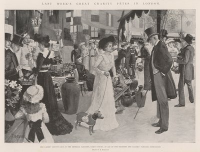 Les grandes fêtes de charité de la semaine dernière à Londres - Amedee Forestier